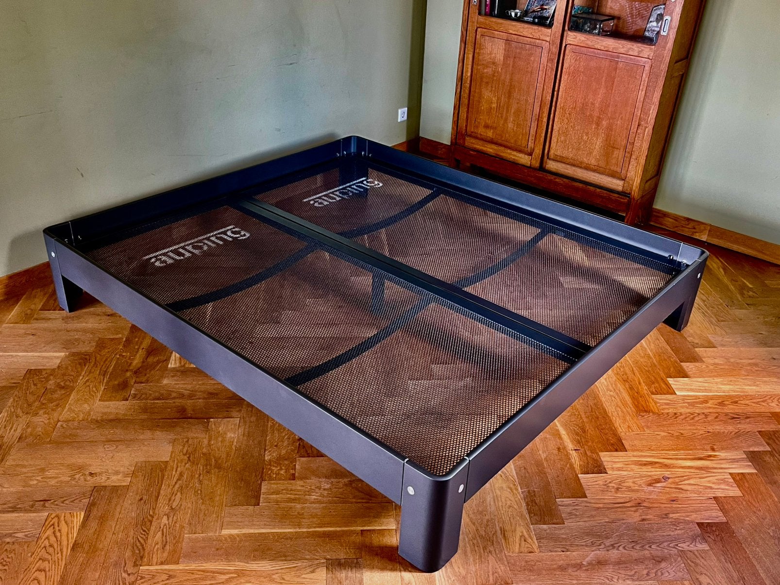 Nette Auping Auronde 180x200cm tweepersoonsbed, Huis en Inrichting, Slaapkamer | Bedden, Ophalen, Overige kleuren, Tweepersoons