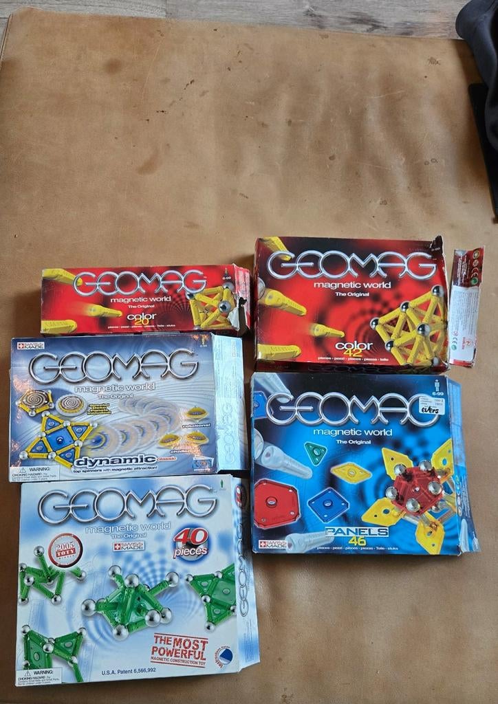 Geomag Diverse Dozen - Magnetisch Bouwspeelgoed, Kinderen en Baby's, Ophalen, Gebruikt