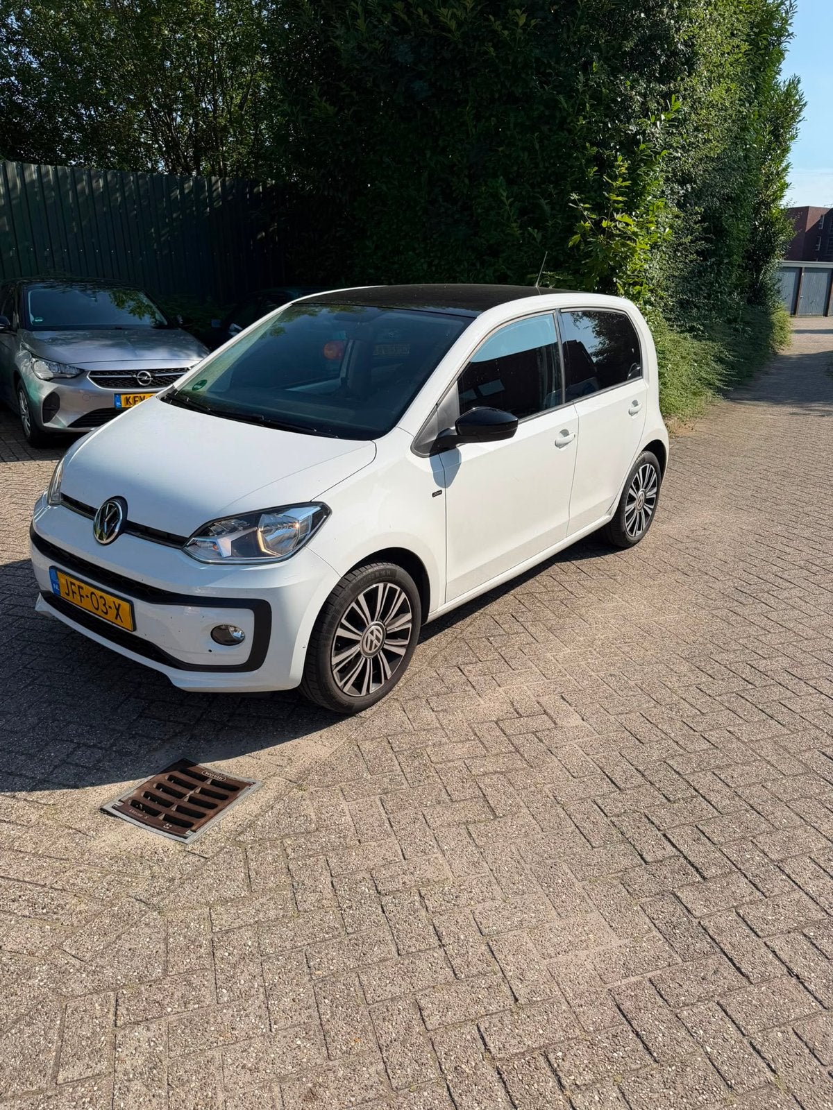 Volkswagen up! 1.0 join! uitvoering 75PK 5D BMT 2018 Wit, Auto's, Voorwielaandrijving, Stof, 4 stoelen, Wit