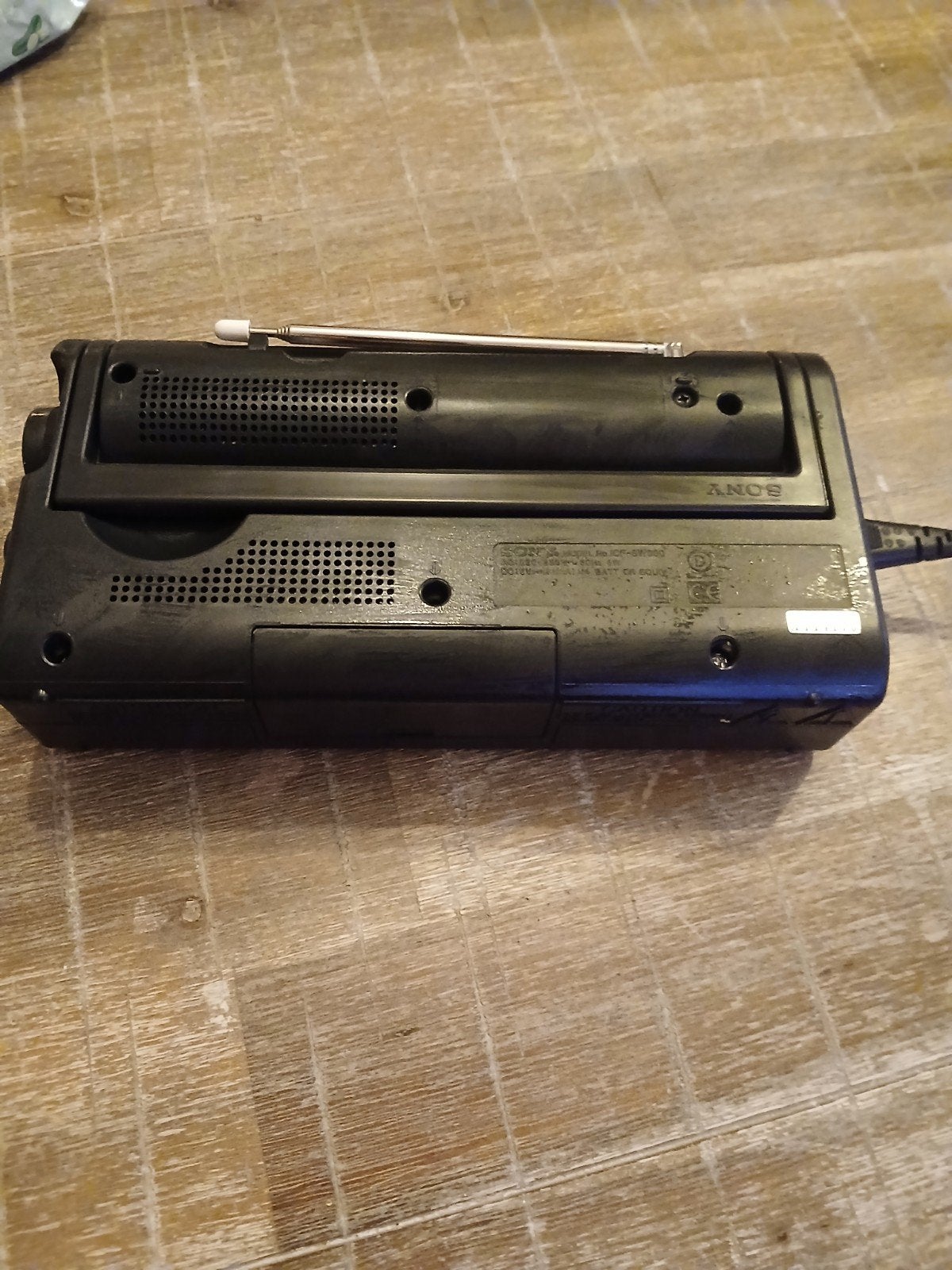Sony ICF-SW600 Wereldontvanger - Vintage Radio, Audio, Tv en Foto, Ophalen of Verzenden, Gebruikt, Wereldontvanger