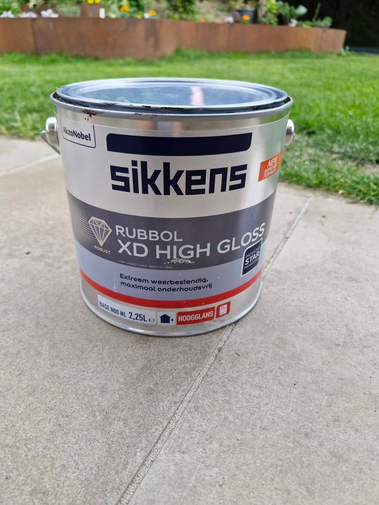 Sikkens Rubbol XD High Gloss RAL 8017 - Hoogglanslak, Bruin, Nieuw, Ophalen of Verzenden, Lak