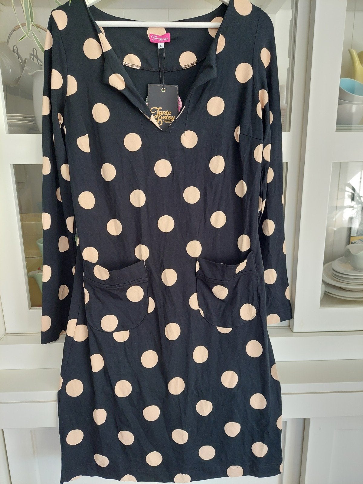 Nieuwe jurk van Tante Betsy maat S, Kleding | Dames, Tante Betsy, Zwart, Nieuw, Ophalen of Verzenden