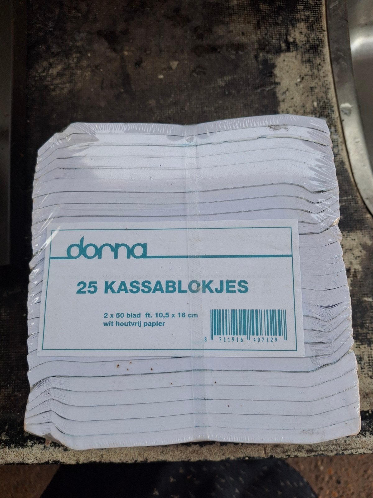 25 Kassablokjes - Nieuw in verpakking, Diversen, Papierwaren, Ophalen