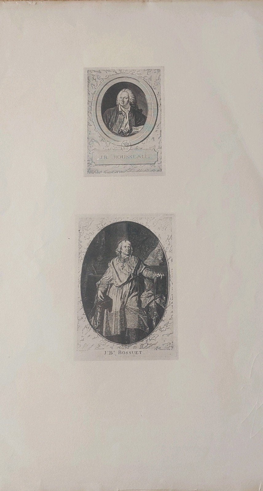Jean-Baptiste Rousseau en Jacques-Bénigne Bossuet, Ophalen of Verzenden
