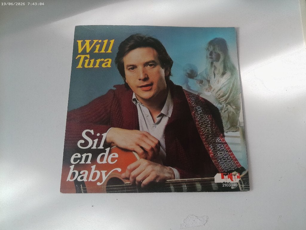 Will Tura - Sil en de baby / vergeven kan vergeten niet, Fotohoes, Ophalen of Verzenden, Gebruikt, Nederlandstalig