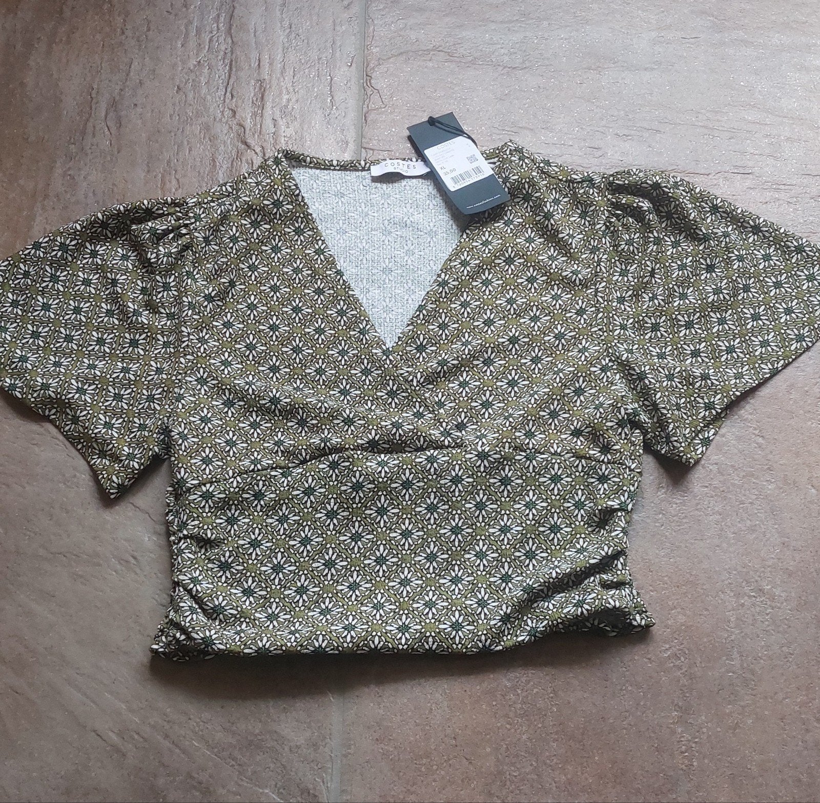Top/ Blouse Costes- (XL) Nieuw, Maat 46/48 (XL) of groter, Nieuw, Ophalen of Verzenden, Korte mouw