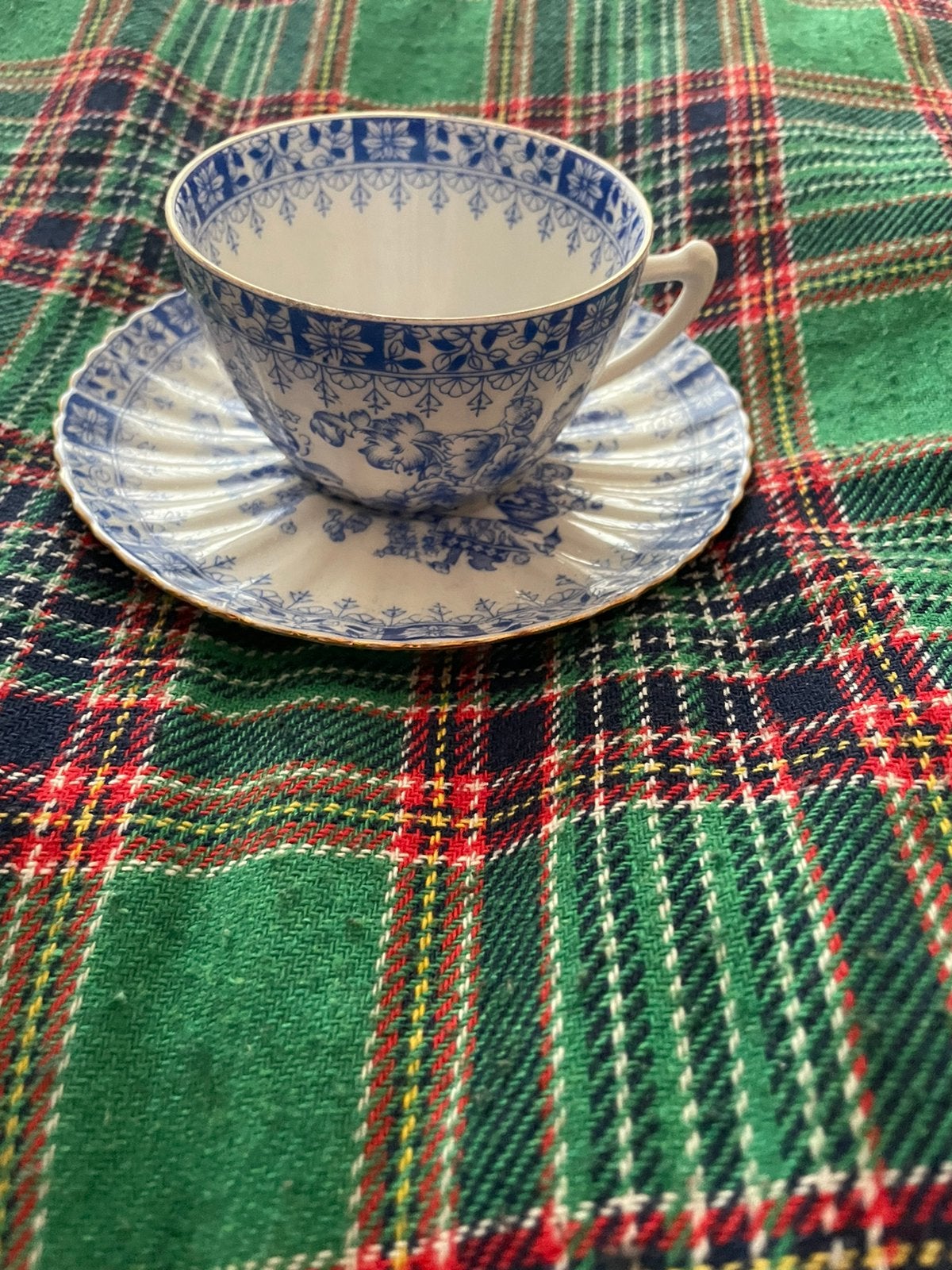 Chinablau bavaria kopje met schotel, Ophalen of Verzenden