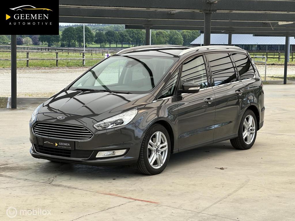 Ford Galaxy 2.0 TDCi AWD Titanium 7-ZITS/PANO/TREKHAAK/DAB, Auto's, Ford, Automaat, Gebruikt, Euro 6, 179 pk