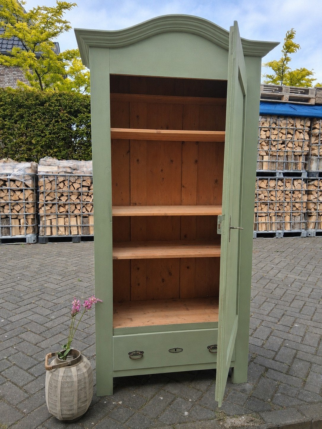Kast kledingkast linnenkast meidenkast, Ophalen, 50 tot 70 cm, 105 cm of meer, 100 cm of meer