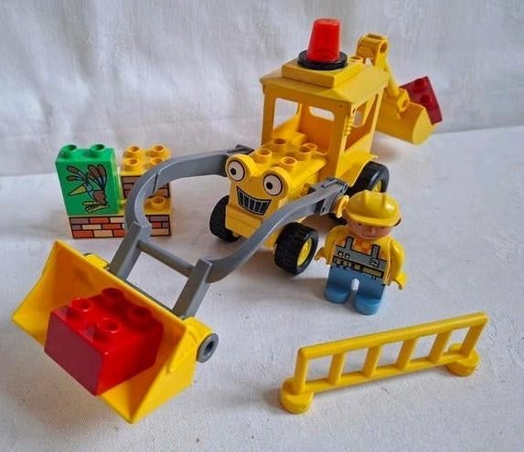 Duplo Bob de Bouwer met Scoop, Ophalen of Verzenden, Zo goed als nieuw, Duplo
