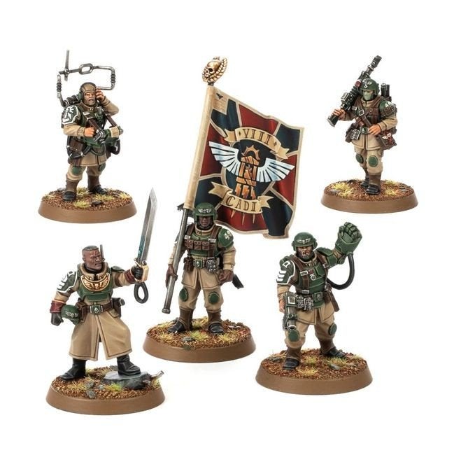 2x Cadian Command Squad, Hobby en Vrije tijd, Ophalen of Verzenden, Nieuw, Warhammer