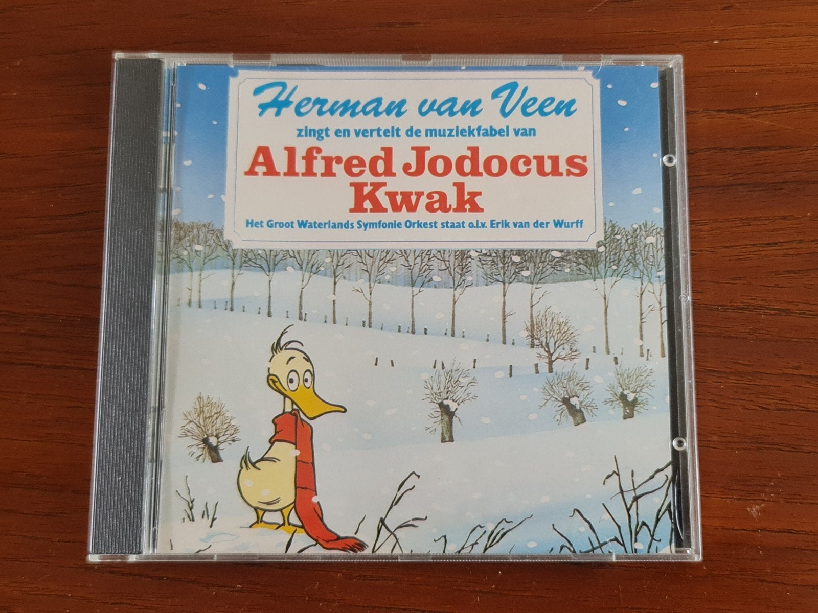 CD Herman van Veen Zingt en Vertelt Alfred J. Kwak - 1987, Ophalen of Verzenden, Gebruikt, Album, Verhaal of Sprookje