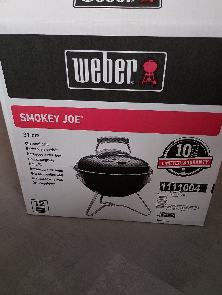 Weber BBQ smokey Joe met tang, Ophalen, Nieuw, WEBER BBQ