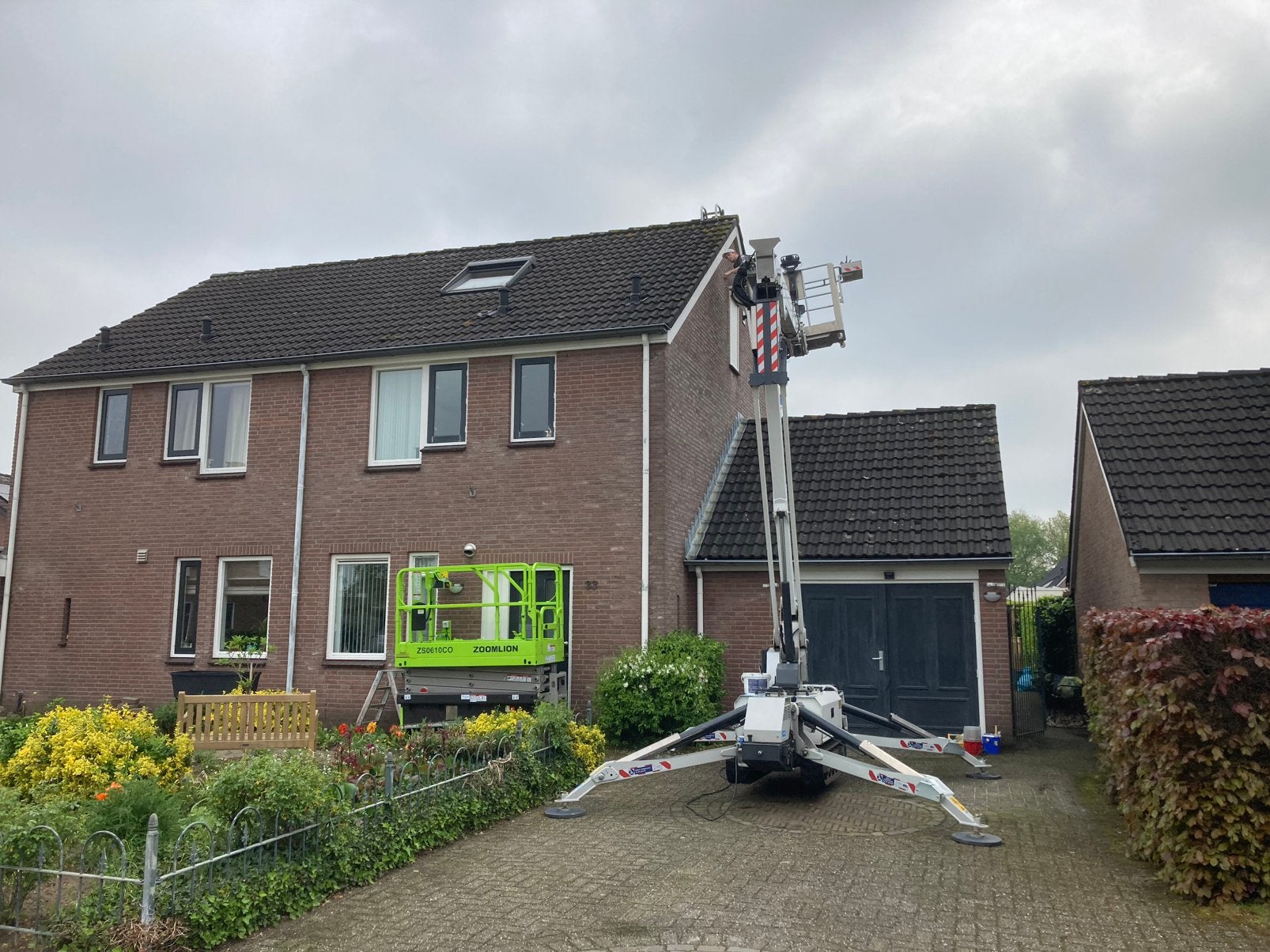Te koop oil en steel compact 19 spinhoogwerker, Ophalen, Zo goed als nieuw, Overige typen, 5 meter of hoger