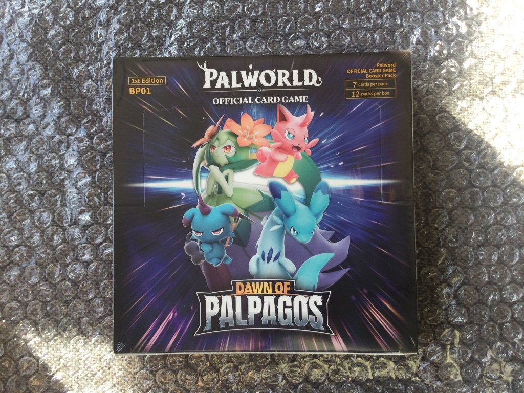 1st edition Palworld Dawn of Palpagos Booster Box, Verzenden, Zo goed als nieuw, Boosterbox