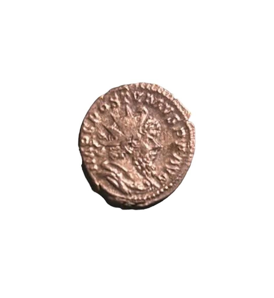Romeinse munt - postumus, Ophalen of Verzenden, Duitsland, Losse munt, Zilver