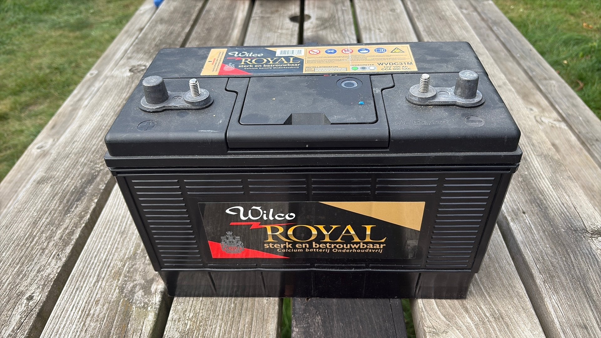 Wilco Royal accu defect, Auto-onderdelen, Ophalen, Gebruikt
