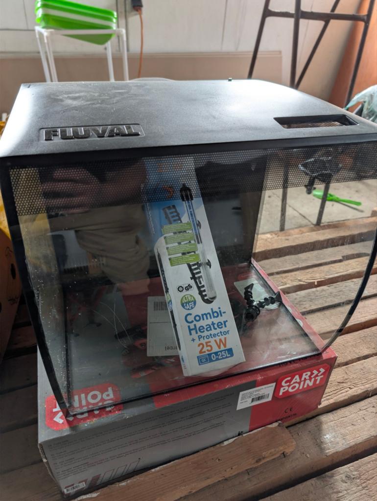 Fluval flex 57L., Dieren en Toebehoren, Ophalen, Verwarming, Leeg aquarium, Fluval