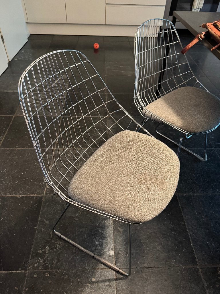 4 draadstoelen SM05 Cees Braakman stoelen Pastoe, Ophalen, Cees Braakman, Gebruikt, Overige kleuren