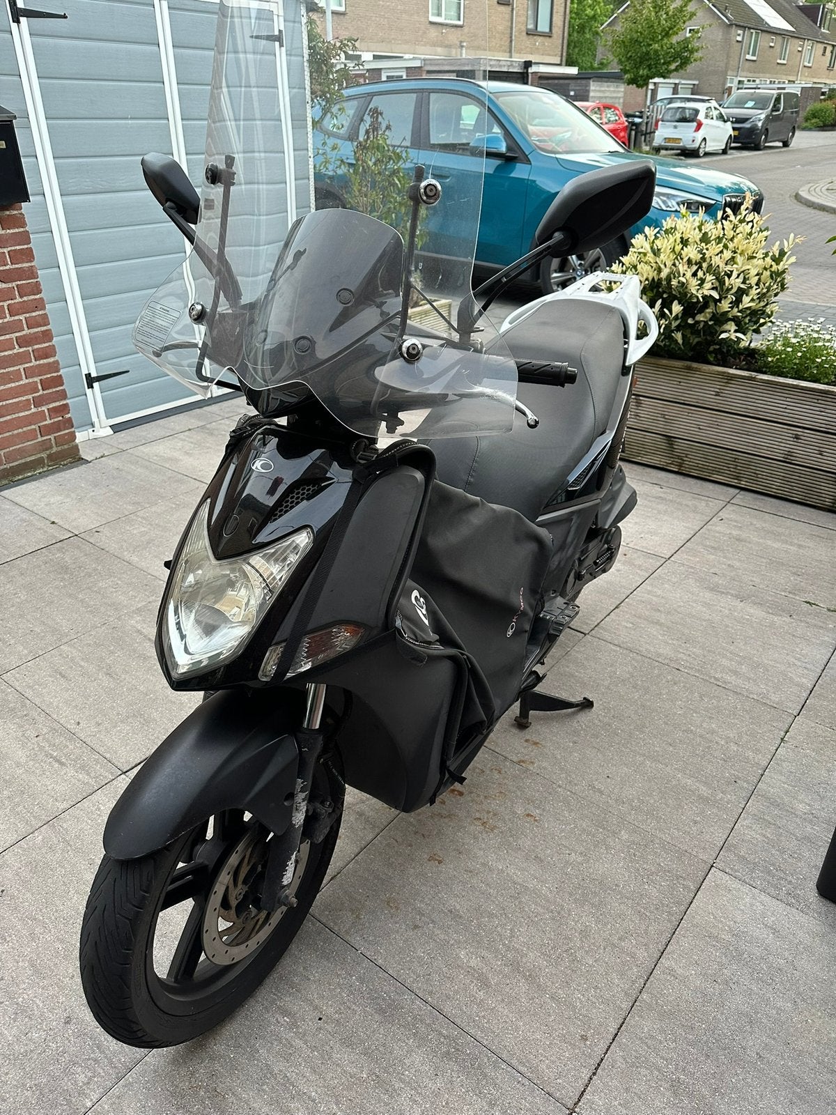 Kymco Agility 50 bromscooter 16inch, Ophalen, Gebruikt