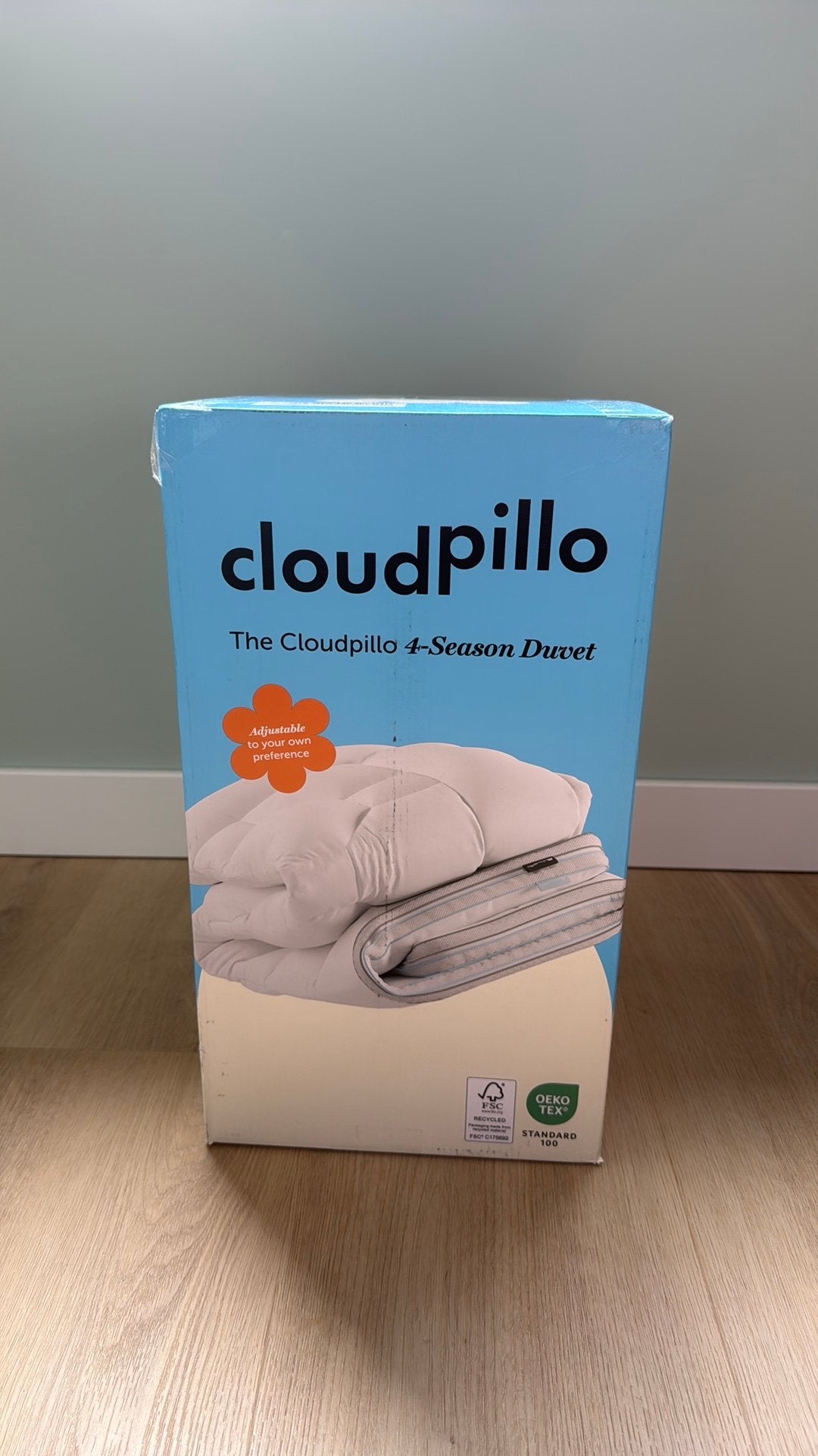 Nieuw Cloudpillo 4-seizoenen dekbed 140x200 - Ongeopend, Jongetje of Meisje, Wit, Nieuw, Ophalen of Verzenden