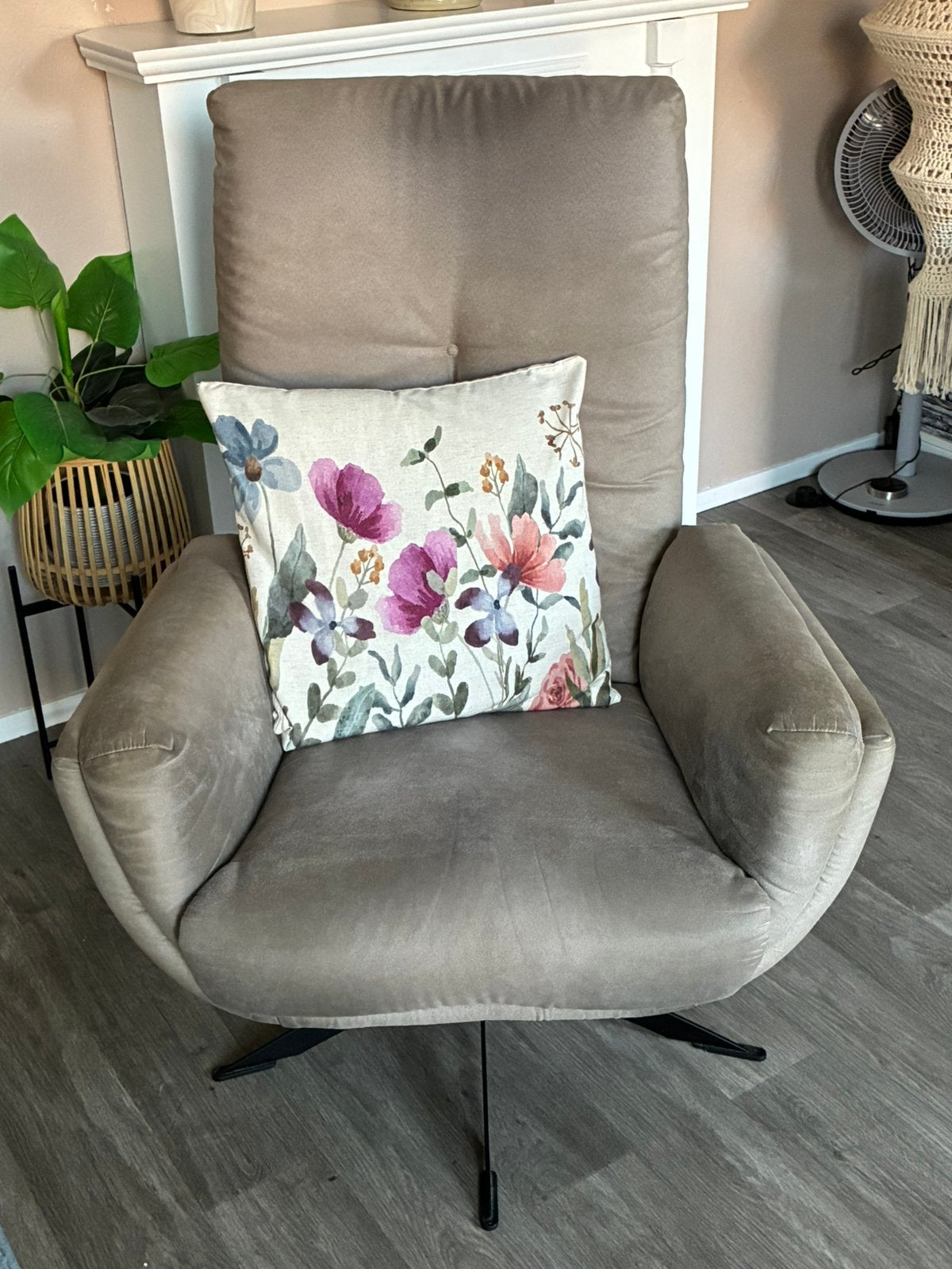 Fauteuil + 2 zits bank, Ophalen, Gebruikt, Minder dan 75 cm, 125 cm of meer
