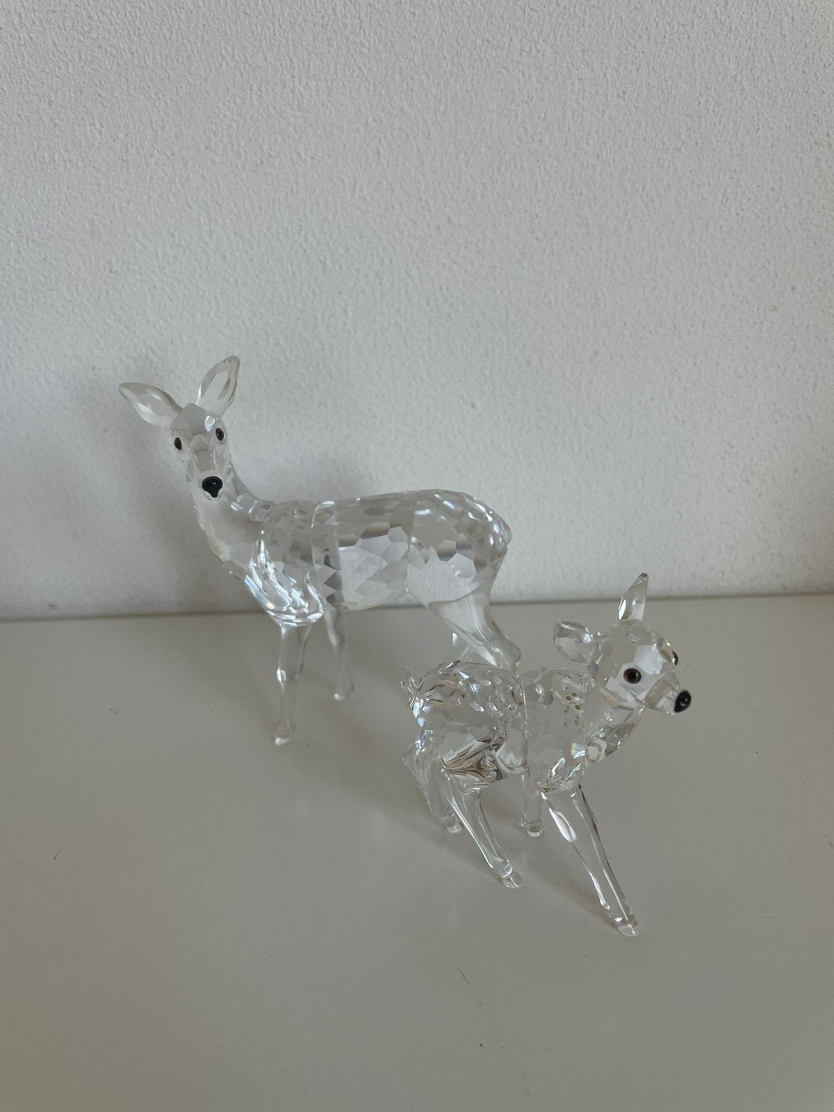 Swarovski zeldzame herten set - Moeder en jong, Verzamelen, Swarovski, Ophalen of Verzenden, Zo goed als nieuw, Figuurtje