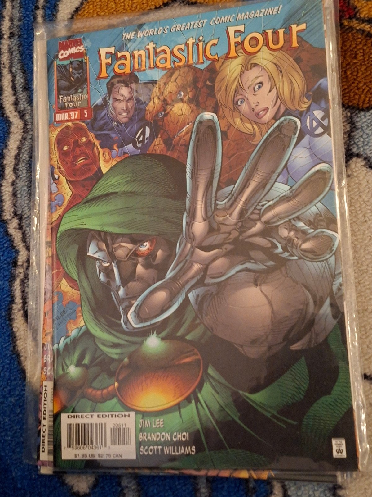 4 x Fantastic Four Comics -o.a.  Dr. Doom - Nieuwstaat, Meerdere comics, Ophalen of Verzenden, Nieuw, Amerika