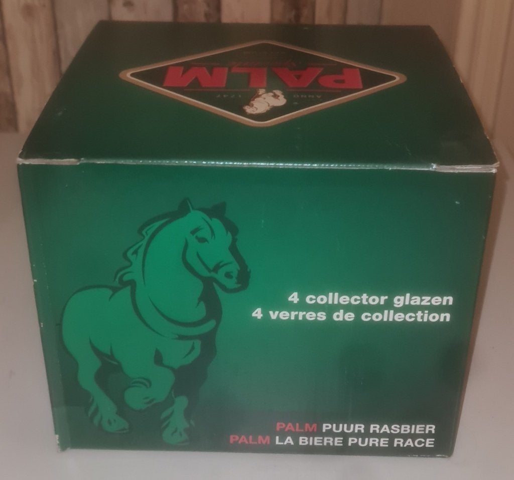 collector item glazen van palm 4 glazen in 1 doos, Ophalen, Nieuw, Overige typen