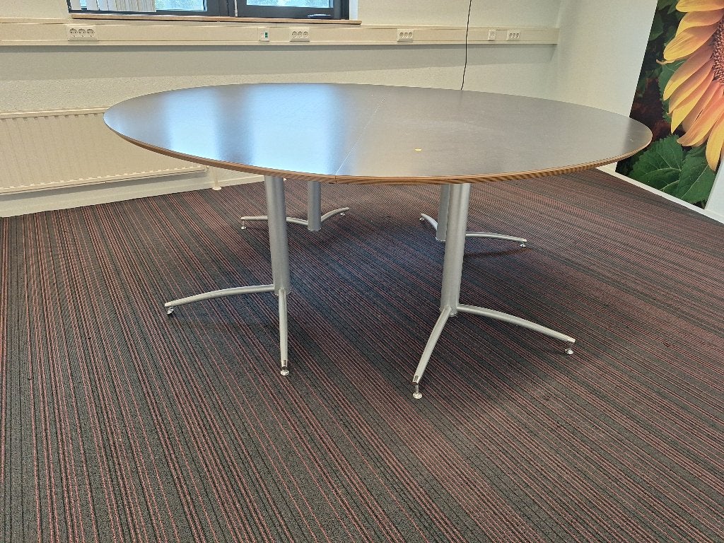 Ronde tafel, Ophalen, 150 tot 200 cm, Rond, Zo goed als nieuw