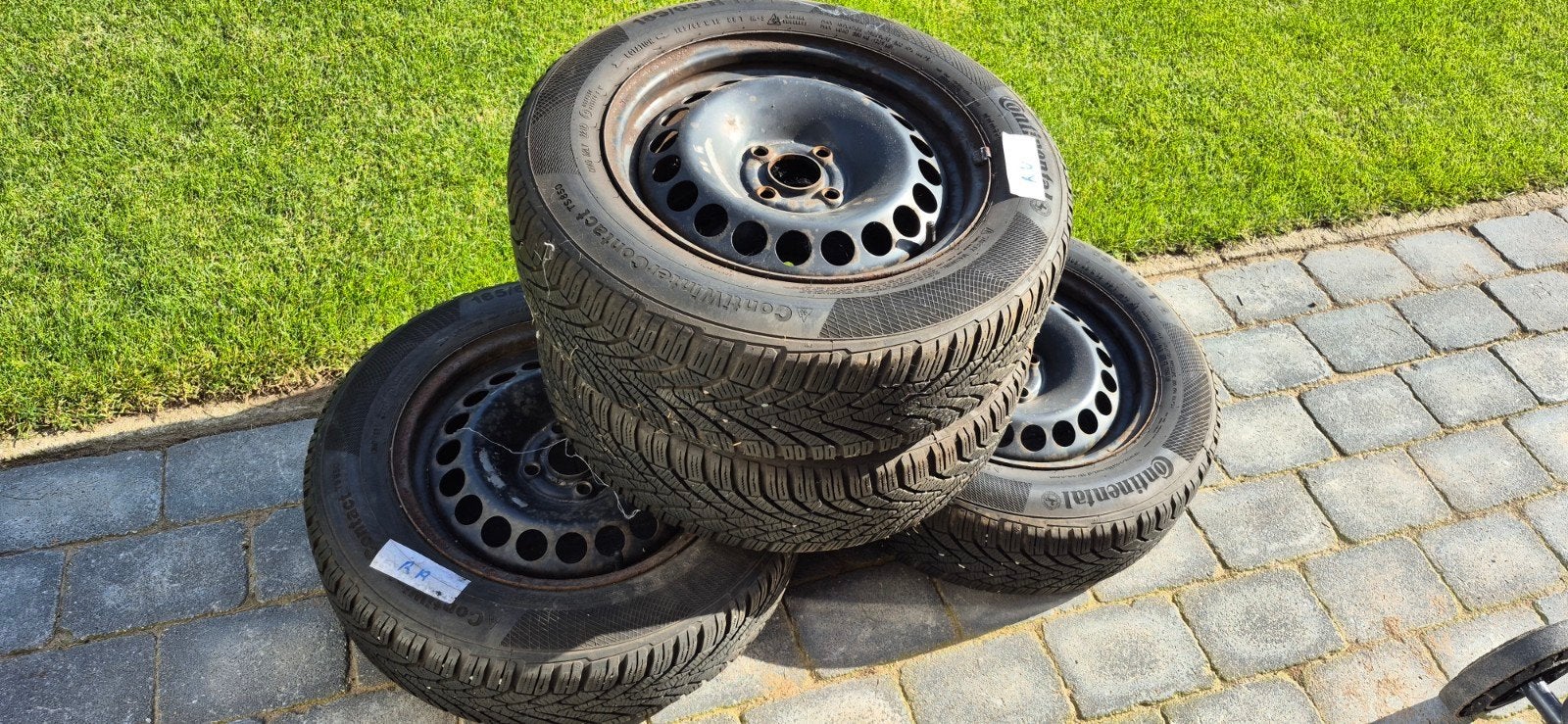 4 stuks op stalen velg opel corsa 2018, Ophalen of Verzenden