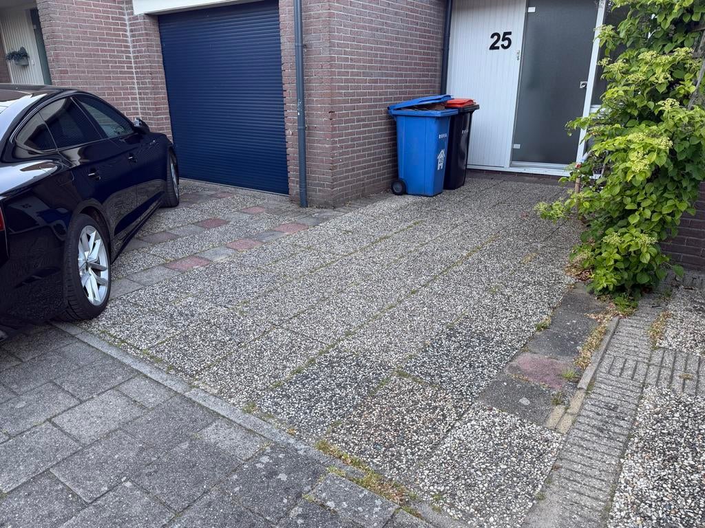 GRATIS 17m2 Gebruikte terrastegels, grindtegels 40x60, Doe-het-zelf en Verbouw, Tegels, Ophalen, Gebruikt, 60 cm of meer, 10 m² of meer