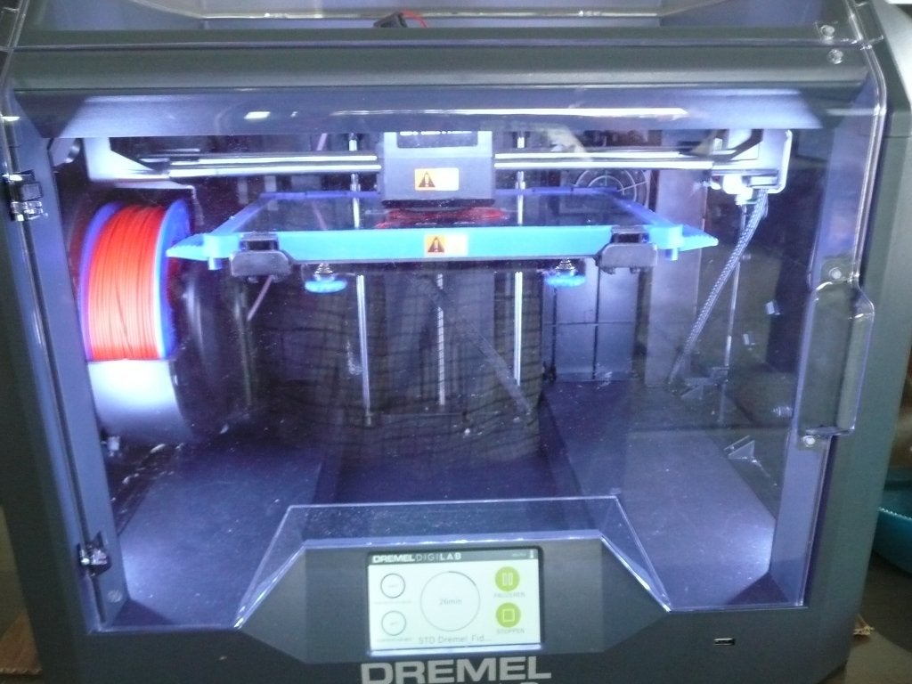 3d printer dremel digilab 3045, Ophalen, Ingebouwde Wi-Fi, Zo goed als nieuw, Filament