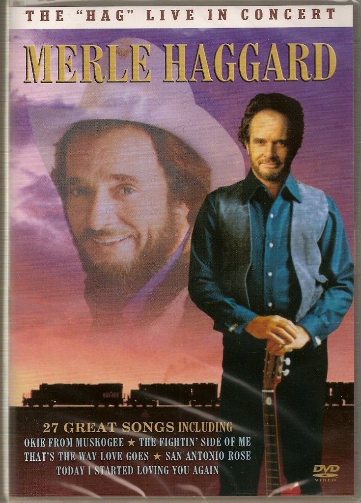 Merle Haggard - The 'Hag' live in concert, Alle leeftijden, Ophalen of Verzenden, Nieuw in verpakking, Concert
