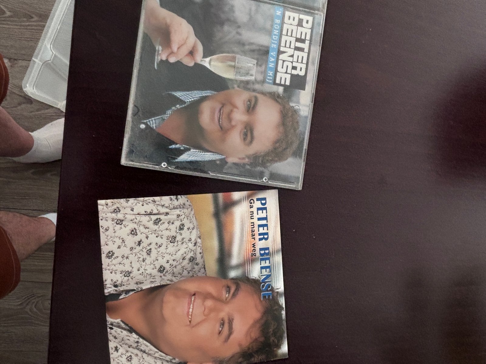 Peter Beense CD's: 'K Rondje van Mij' en 'Ga nu maar weg', Ophalen of Verzenden, Gebruikt, Levenslied of Smartlap