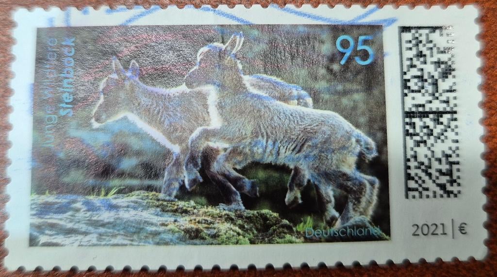 Postzegel Duitsland 2021, Ophalen of Verzenden, 1990 tot heden, Gestempeld