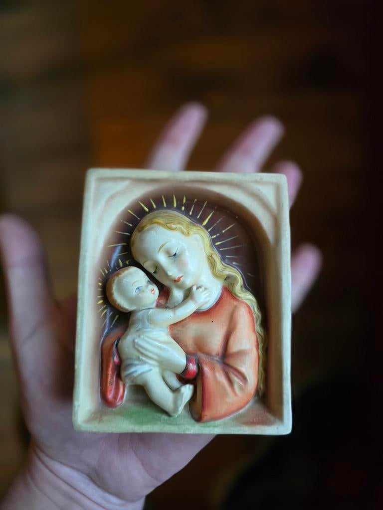Hummel Goebel Maria met Kind Wandreliëf - Vintage, Antiek en Kunst, Ophalen of Verzenden