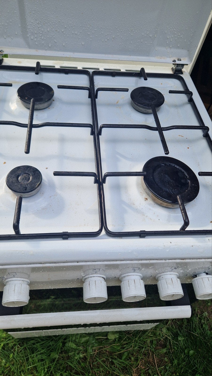 Everglades gasfornuis met oven - Gebruikt, Witgoed en Apparatuur, Ophalen, Gebruikt, 60 cm of meer, 4 kookzones
