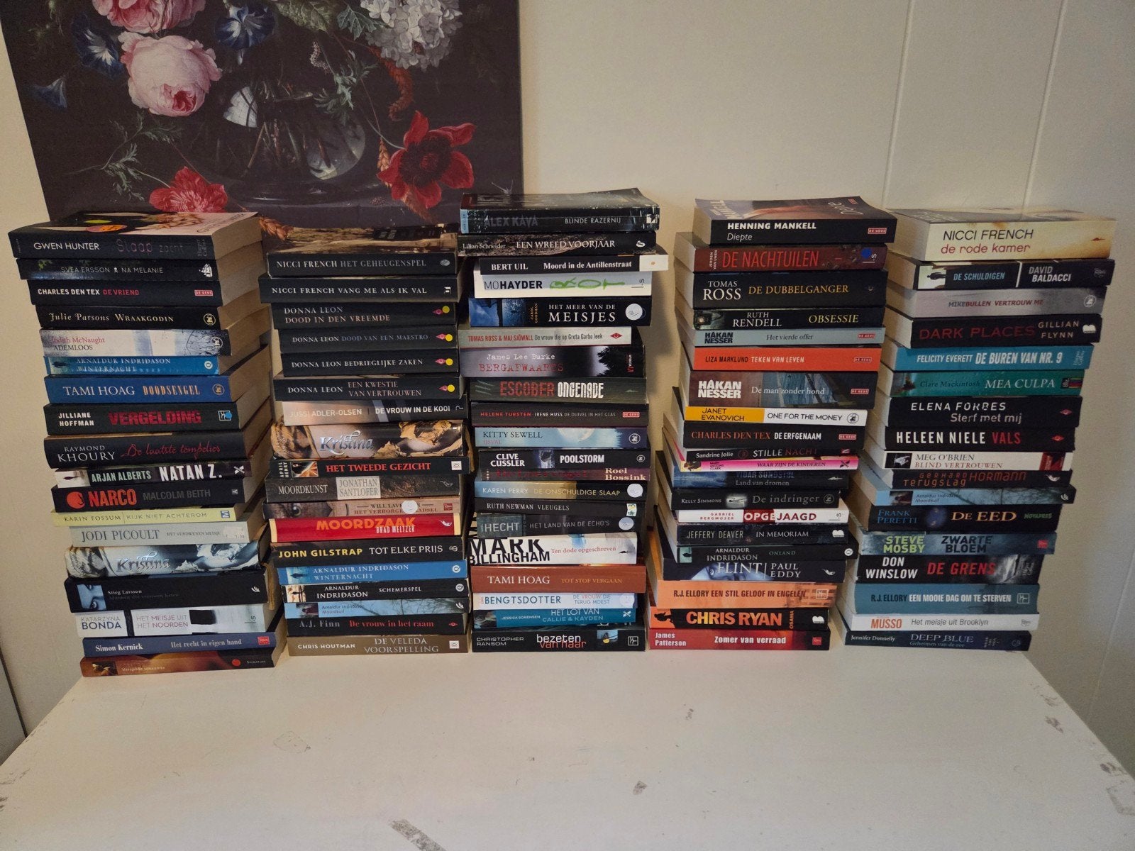 OPRUIMING! thrillers € 0.50 per boek, Ophalen of Verzenden, Zo goed als nieuw