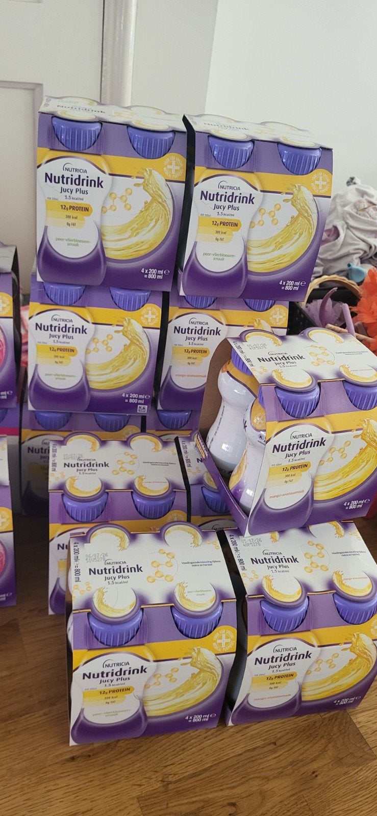 Nutricia Nutridrink Jucy + fresubin Jucy + provide xtra, Ophalen of Verzenden