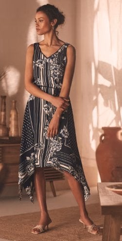 Joseph Ribkoff chique fleurige zomerjurk mt 38/M, Kleding | Dames, Jurken, Maat 38/40 (M), Overige kleuren, Verzenden, .