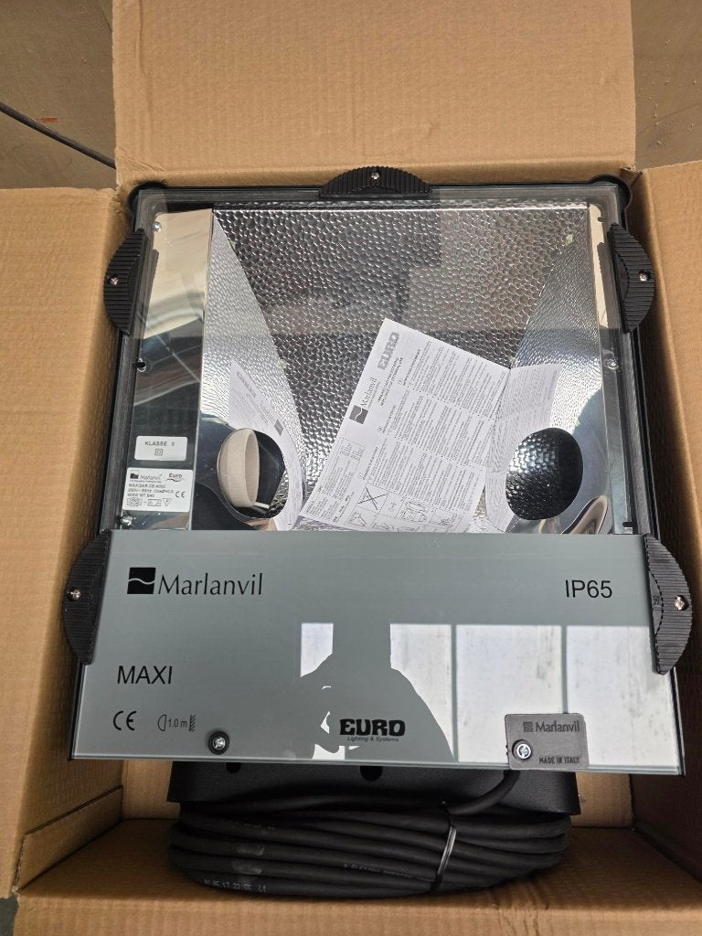 Marlanvil 400W Gasontladingslamp / bouwlamp, Ophalen of Verzenden, Nieuw, Minder dan 50 watt, Overige typen