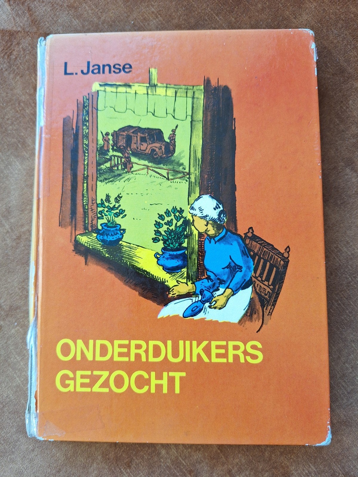 Onderduikers Gezocht - L. Janse (1978), Ophalen of Verzenden, Gelezen, L. Janse, Nederland