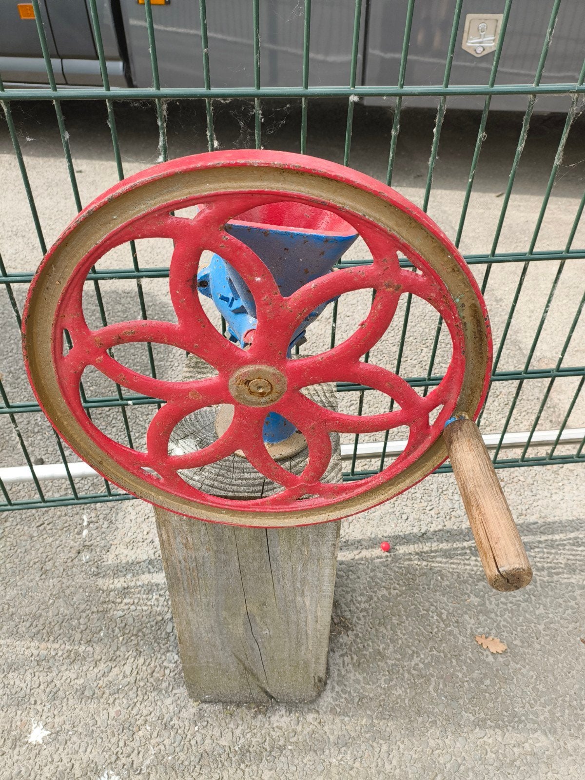 Antiek gietijzeren koffiemolen, Ophalen of Verzenden