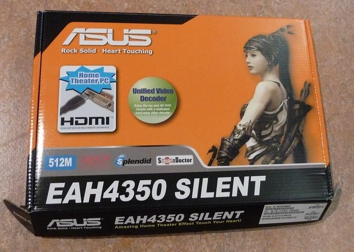 2x ASUS EAH4350 silent, Computers en Software, Videokaarten, Ophalen, HDMI, Zo goed als nieuw, GDDR2