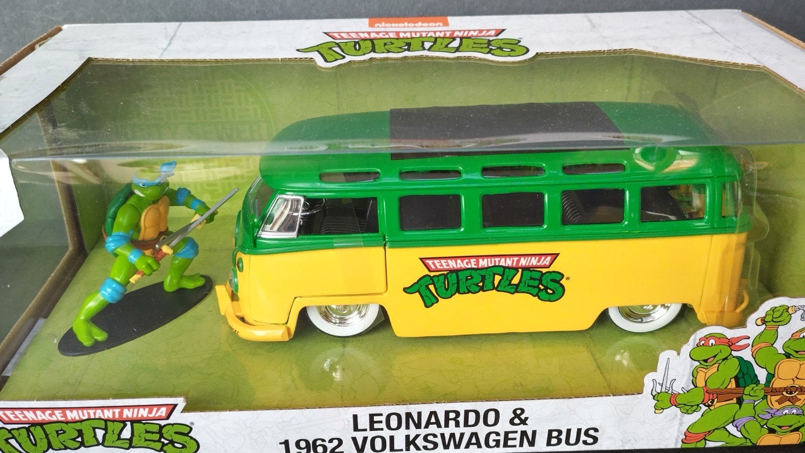 Volkswagen T1 Teenage Mutant Ninja Turtles 1:24 Jada Pol, Auto, Verzenden, Nieuw, M