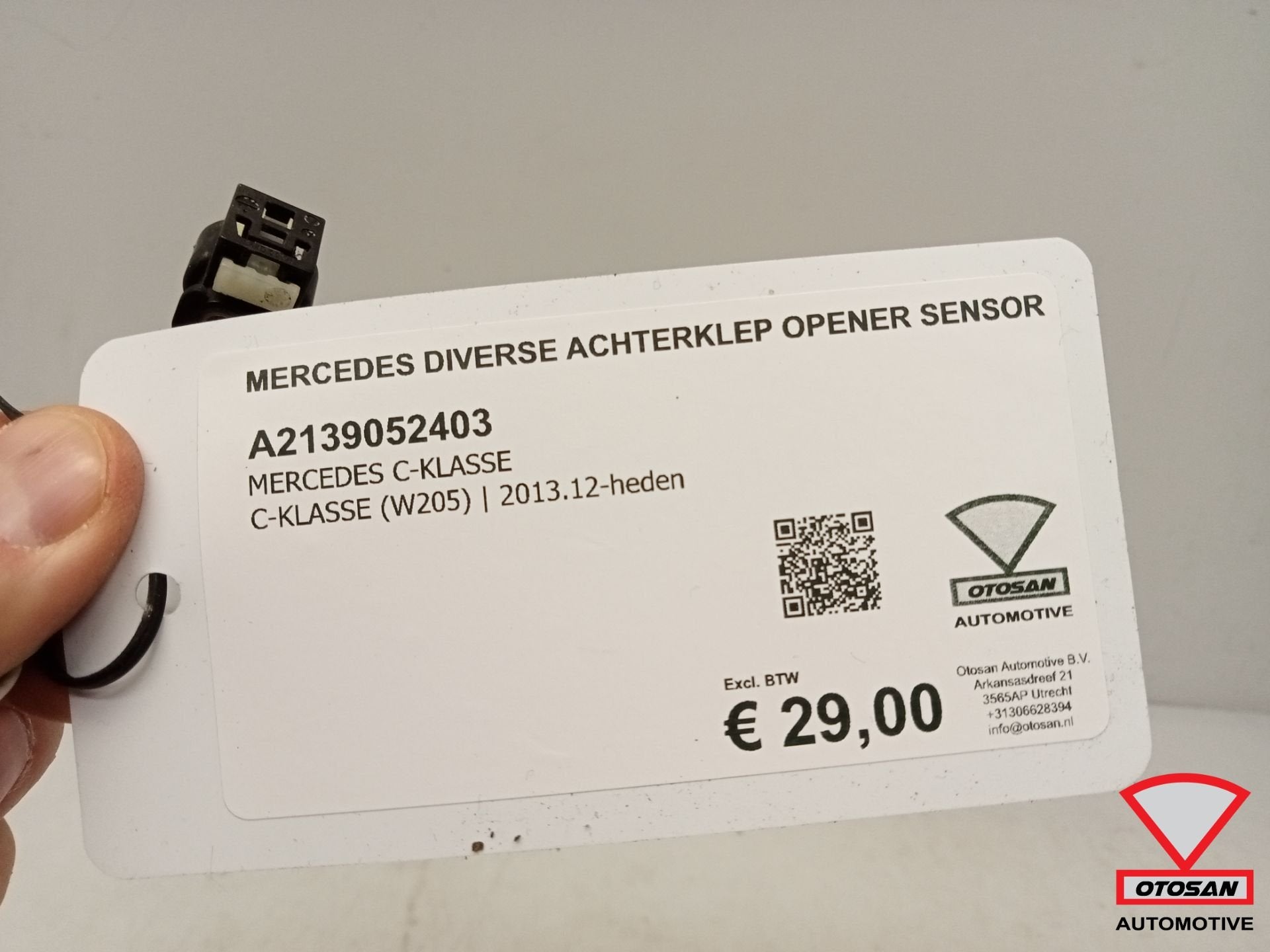 Mercedes Diverse Achterklep Opener Sensor A2139052403, Auto-onderdelen, Elektronica en Kabels, Gebruikt, Mercedes-Benz AG, Mercedes-Benz