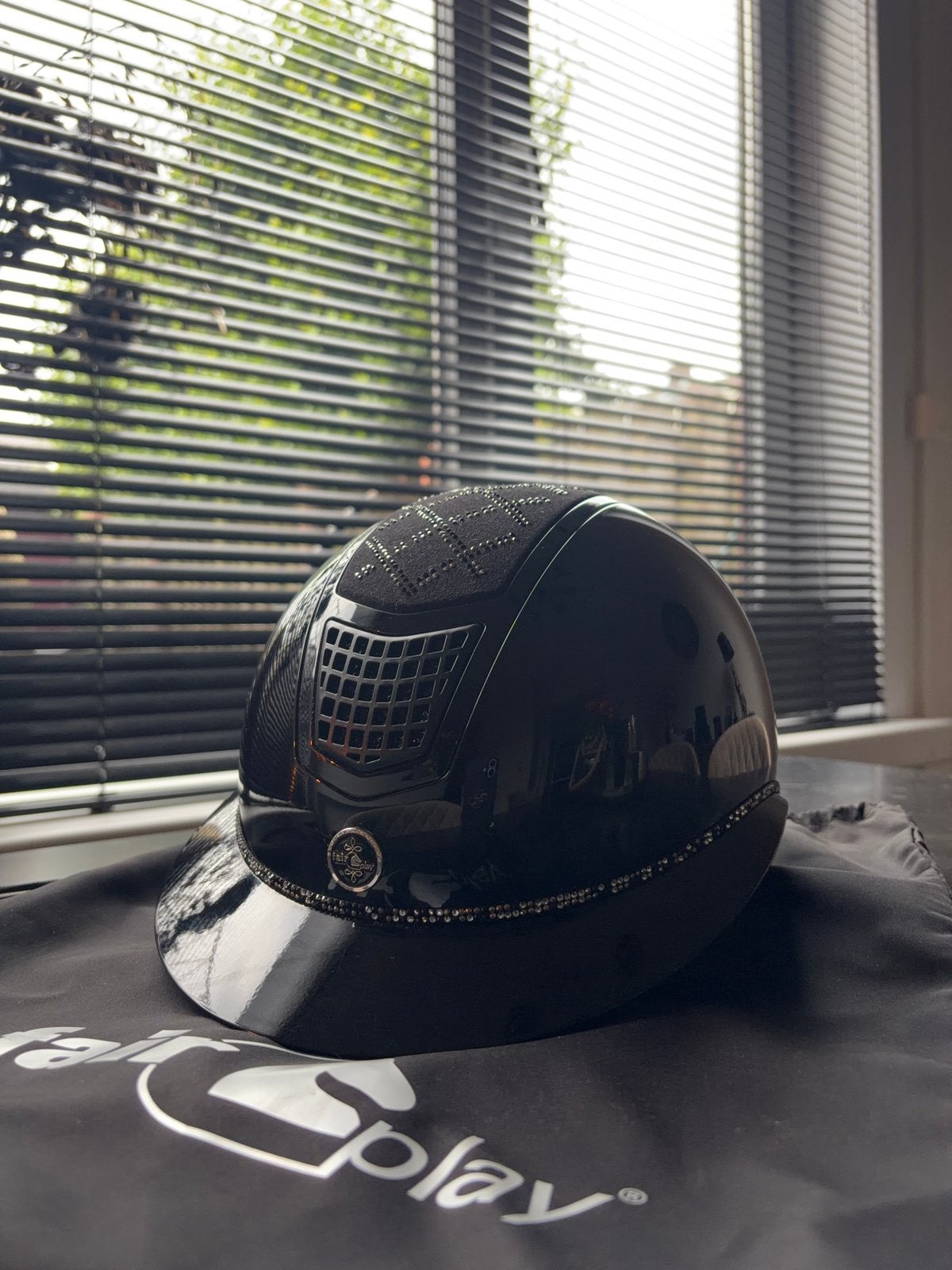Fair play cap, Dieren en Toebehoren, Paardrijkleding, Dressuur, Overige merken, Ophalen of Verzenden, Zo goed als nieuw