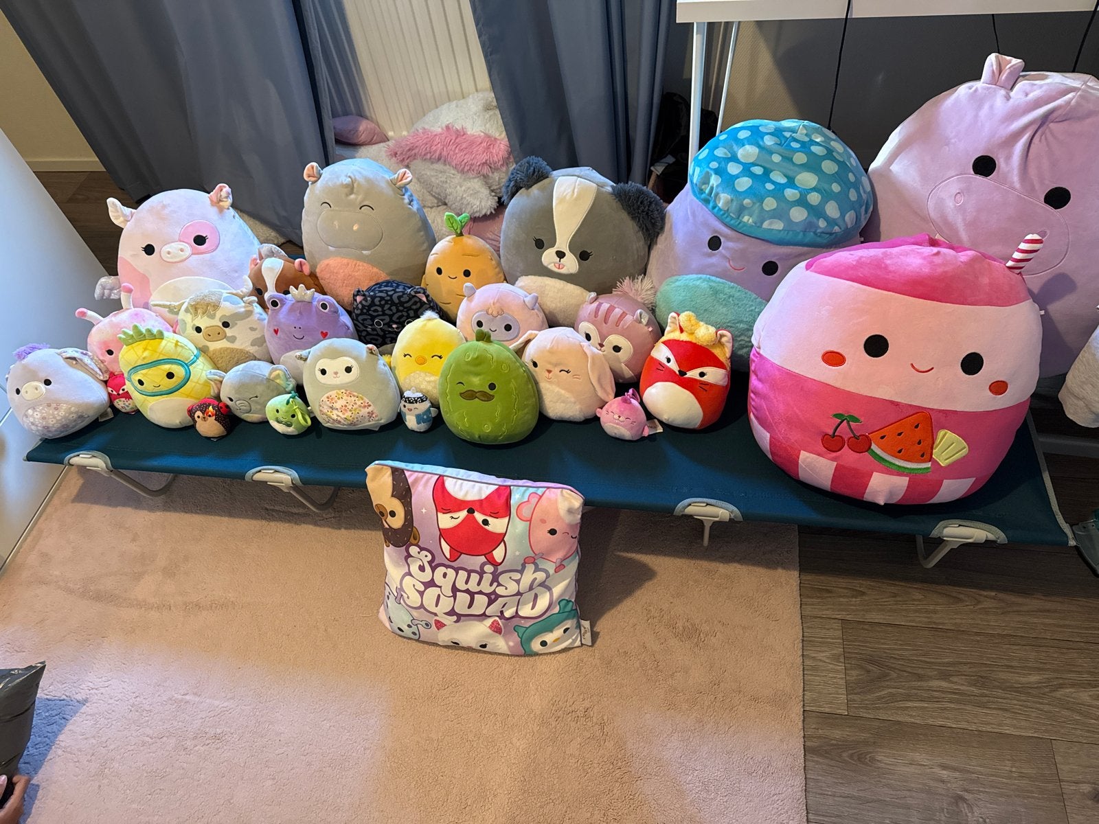 Grote collectie Squishmallows knuffels, Ophalen, Overige karakters, Overige typen, Zo goed als nieuw