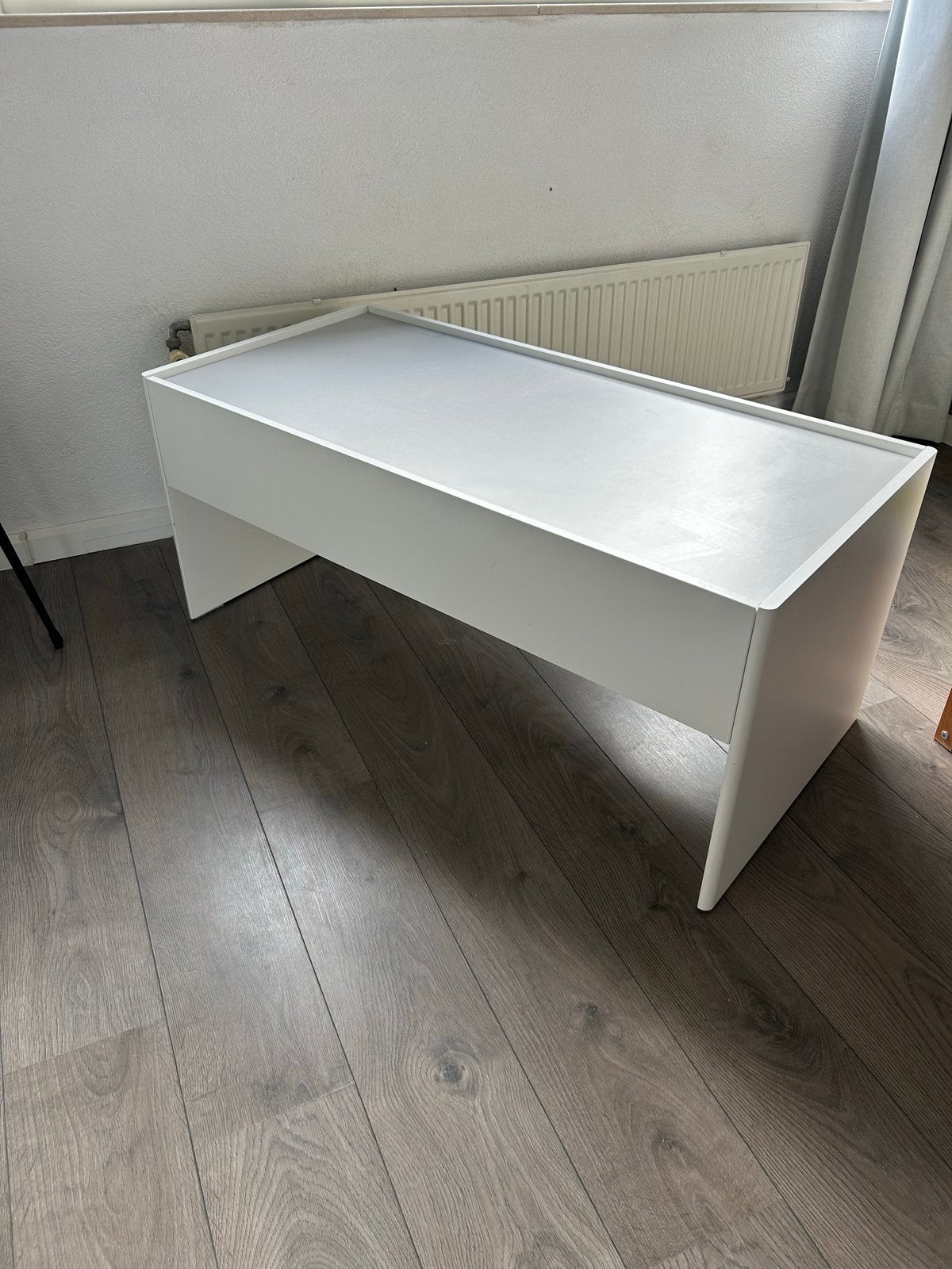 Witte kinder speeltafel: IKEA Dundra, Ophalen, 50 – 75, 50 tot 100 cm, 100 tot 150 cm